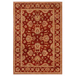 Bareens Designer Rugs - Classic Ziegler Lee Rust Beige Hand-Knotted Wool Rug - 9'2'' x 12'2'' - Enhance the ambiance of your home with this magnificent Persian-influenced Turkish hand-knotted rug made by skilled artisans capable of creating the most exceptional vegetable dyes and hand-spun wool. This exquisite handmade rug is a one-of-a-kind Peshawar Kafkaz, otherwise identified as Chobi, Chobi Peshawar, Oushak, or Ziegler rug. These handmade rugs are crafted in Pakistan utilizing superior-quality wool imported from Australia, New Zealand, and Korea in two types of weaves: the Persian weave and the Mori weave. This rug is meticulously crafted by hand using the finest natural vegetable dyes extracted from local plants. The artisans use a blend of hand-spun local and fine merino wool, resulting in a rug with a compelling texture, higher lanolin content, and longer staple. The artisans occasionally incorporate natural or artificial silk into the pile to enhance specific motifs. The finished product is an awe-inspiring execution of flawless design and an understated palette that exudes elegance.