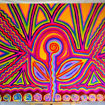 origingal paintings- colorful paintings for any space-HAPPINESS
