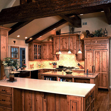 Rustic Rendition Cabinets: Custom Wood Products