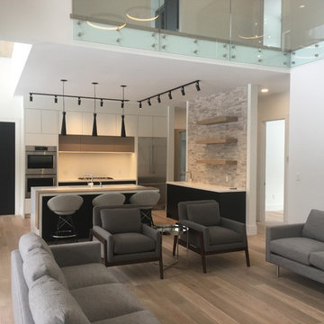 Wiring of Custom Home with Installation of Electrical Devices and Fixtures