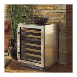 Sub-Zero 24" Dual Zone Wine Storage, Stainless Steel | 424FSGTH - Beer And Wine Refrigerators