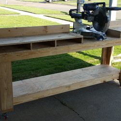 Miter Saw Workbench - Power Tools