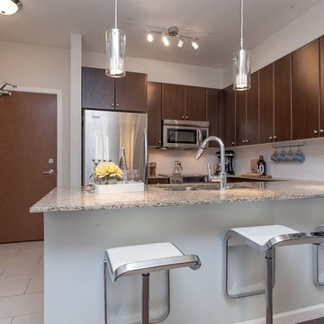 Ross drive vacant one bedroom staging