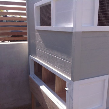 nesting box view op coop