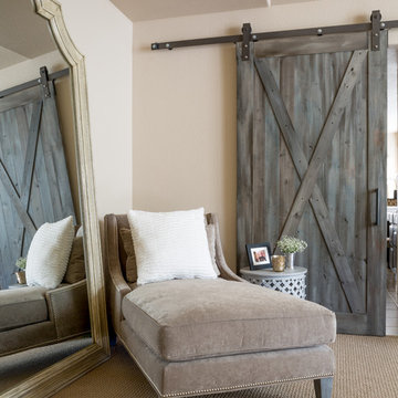 Barn Doors and Built-Ins