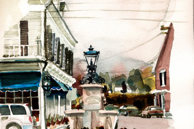 Watercolors in Connecticut