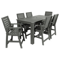 Transitional Outdoor Pub And Bistro Sets by highwood