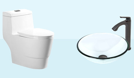 Up to 60% Off Bathroom Sinks, Faucets and Essentials