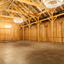 Ocala Horse Custom Barn Interior - Outdoor Structures