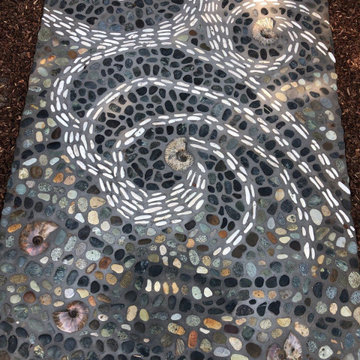 "Sea of Dreams" Pebble Mosaic