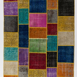 Patchwork style Up-cycled Handmade Rugs - Products