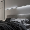 Purolinear 360 24" Square LED Wall Bar, Satin White