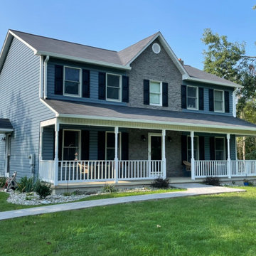 Vinyl and Stone Siding Replacement