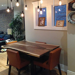 Black Walnut Dining Table - Kitchen And Dining Furniture