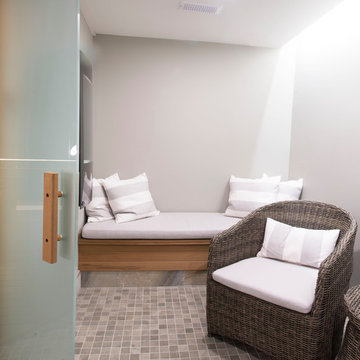 Basement makeover to sauna spa spectacular