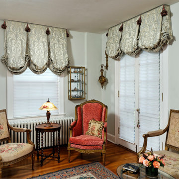 French-Inspired Living Room Soft Shades