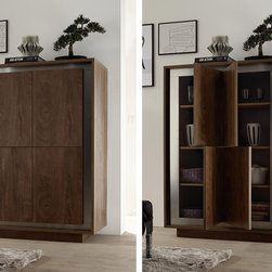 LC Mobili Sky Cognac Highboard - $925.00 - Buffets And Sideboards