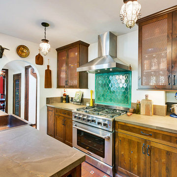 Laurel Canyon Rustic Kitchen Remodel