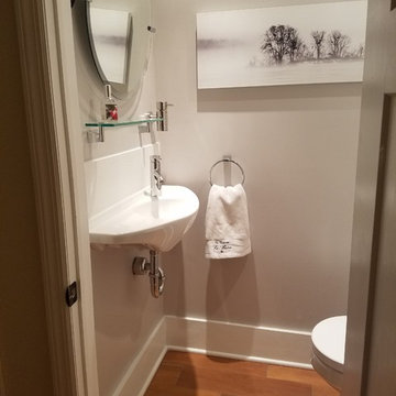Tiniest Powder Room