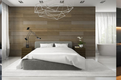 Example of a minimalist home design design in Other