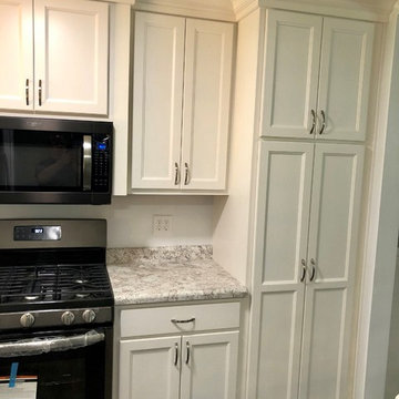 Bettendorf Flip Home-Koch Cabinets Painted Ivory and Fog