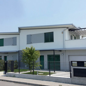 Ville bifamiliari in legno