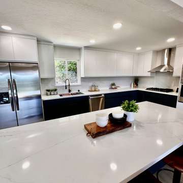 Full home renovation with an Laundry and 1/2 bath addition in Los Gatos