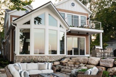 Patio - coastal patio idea in Other