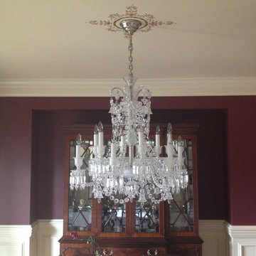 Original Hand Painted Ceiling Medallions