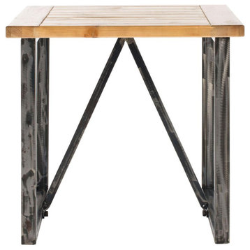 Safavieh Chase Wood Top End Table, Natural