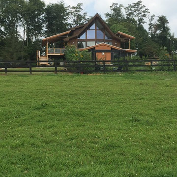 Shepherdstown, Contemporary, Additions to Post-And-Beam Home