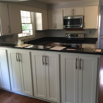 cabinet refacing white shaker
