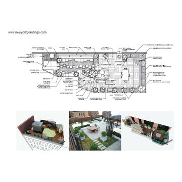 New York Plantings Rootop Garden Design nyc