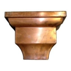 Copper Leaderheads - Roofing And Gutters