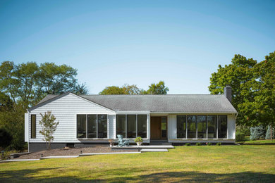 Modern exterior home idea in New York