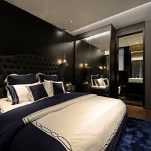 Monochrome bedroom