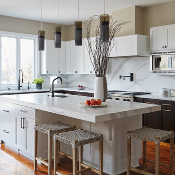 Color Block Kitchen