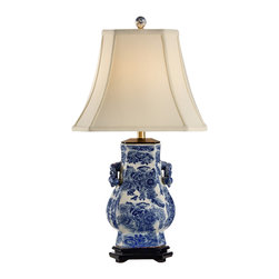 Frederick Cooper Blue Tang Table Lamp - Table Lamps