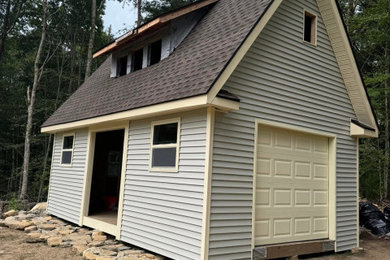 Inspiration for a garage remodel in Bridgeport