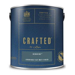 Crafted by Crown - Luxurious Flat Matt Finish - Genuine - Paint