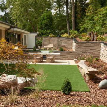 Daylight Backyard Renovation View