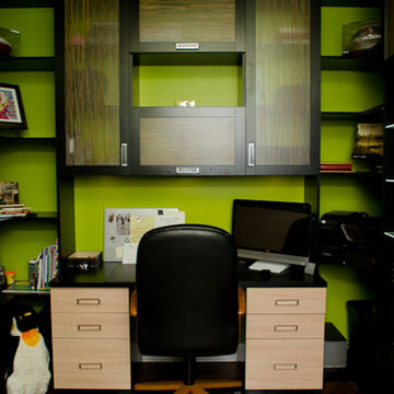 Modern Office with Wallbed