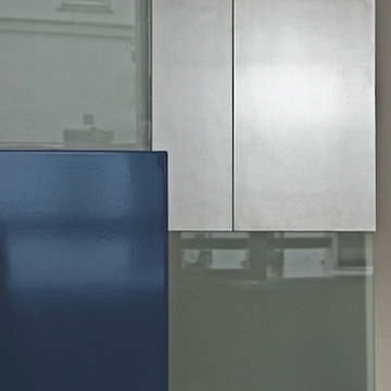 détail du meuble ilôt de la cuisine