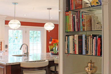 Inspiration for a transitional kitchen remodel in Toronto