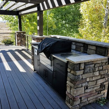Deck floor and/or railing