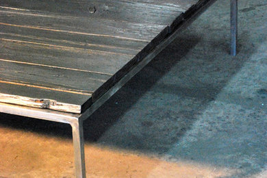 Table basse métallisée | Metal Coffee Table