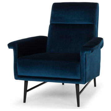 Nuevo Furniture Mathise Occasional Chair in Blue
