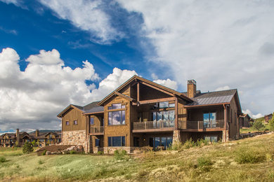 Mountain style exterior home photo in Salt Lake City