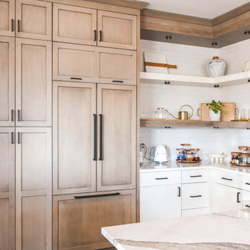 Graywood and Copper Kitchen