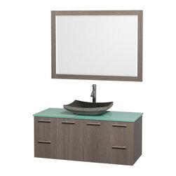 Gray Oak Bathroom Vanities - Bathroom Vanities And Sink Consoles